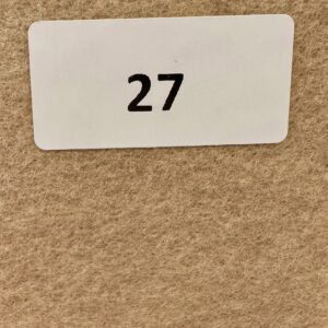 Beige  nålfiltsmatta 27